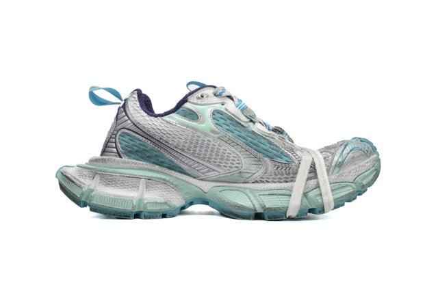 Custom BLCG Tiffany Blue Sneaker W3XL5