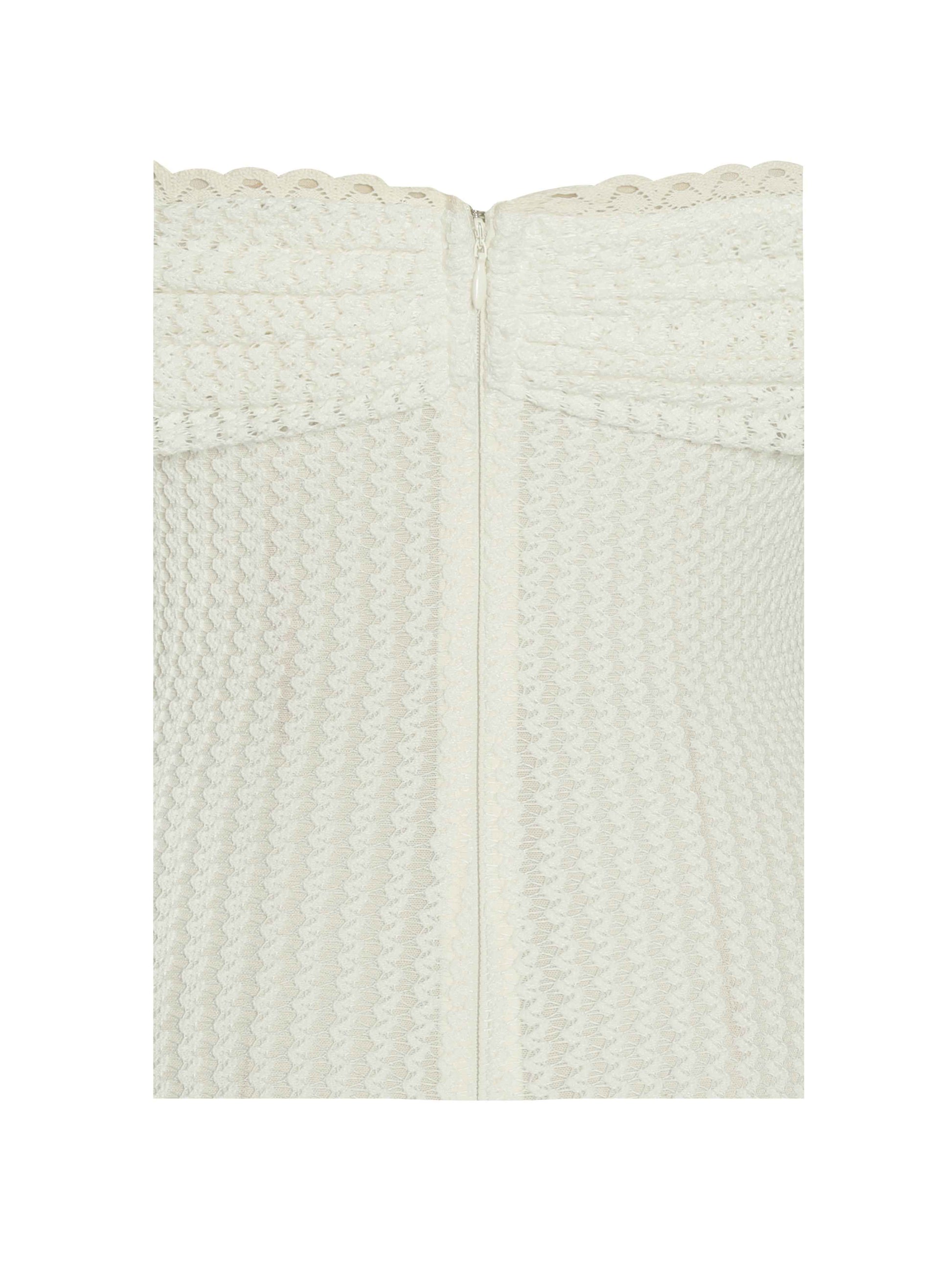 Kaedyn Off Shoulder Long Sleeve Crochet Mermaid Maxi Dress