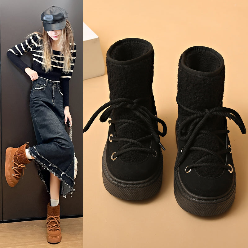 EOS Sherpa-Lined Alpine Boots - Sneakernational