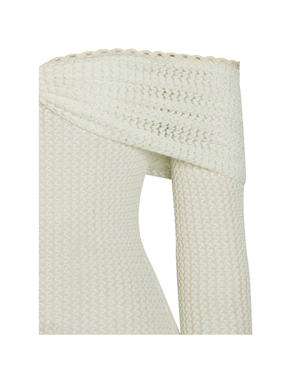 Kaedyn Off Shoulder Long Sleeve Crochet Mermaid Maxi Dress