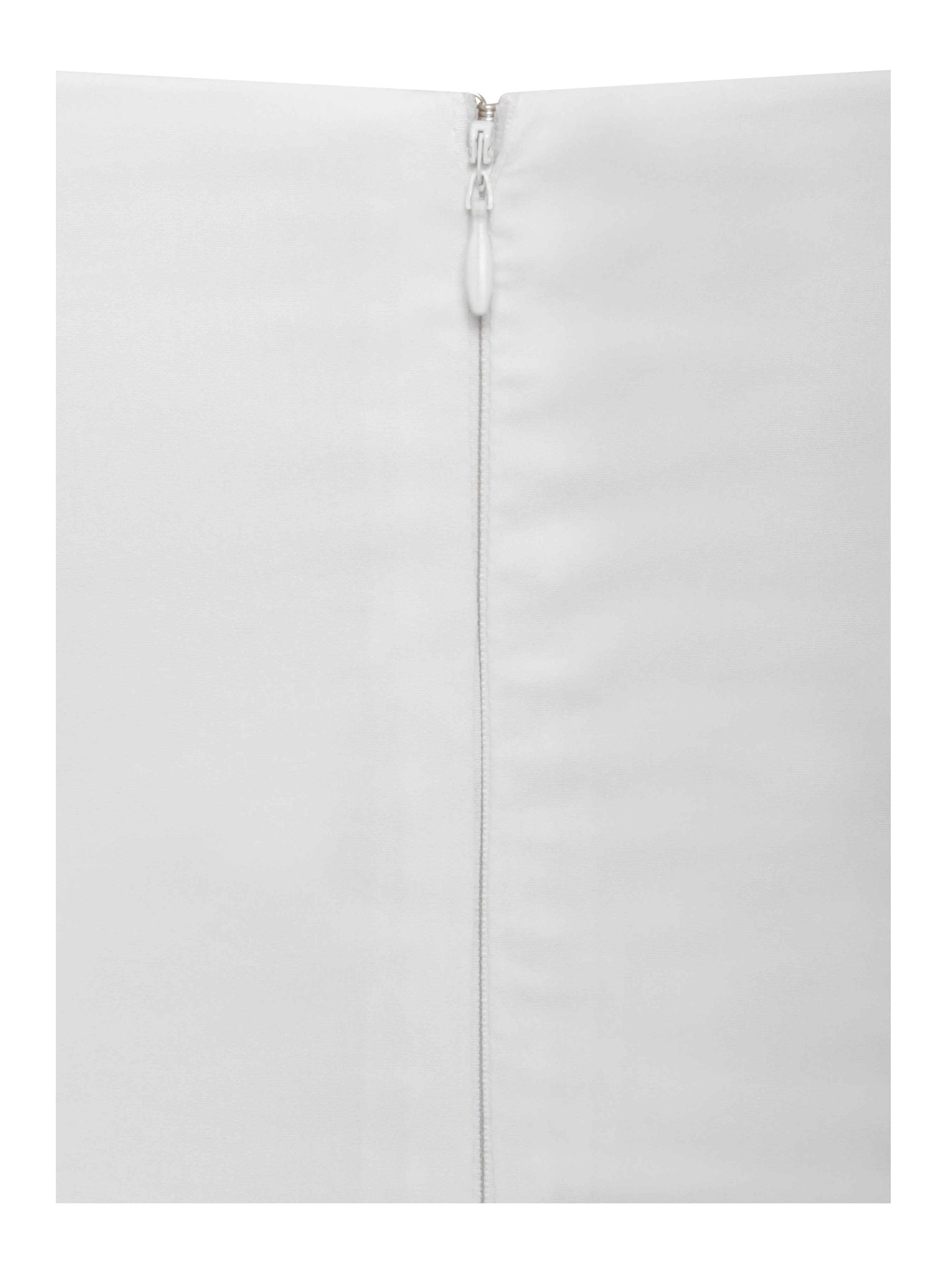 Gianna White Embroidered Halter Maxi Dress