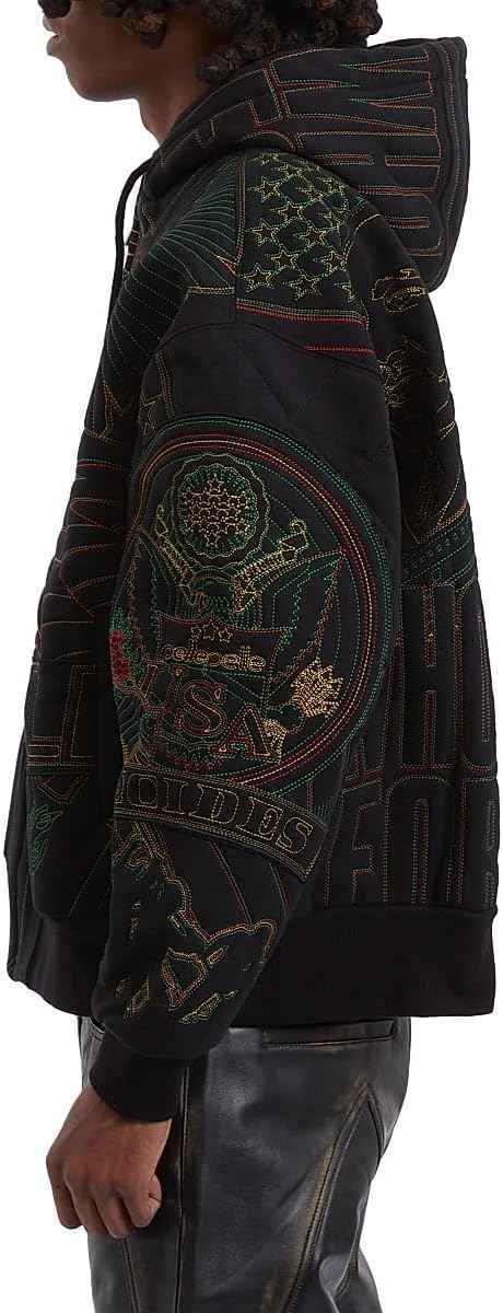 Who Decides War x Pelle Pelle Monument Hoodie