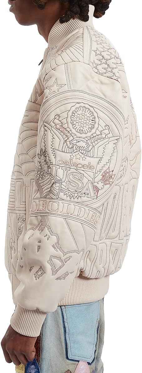 Who Decides War x Pelle Pelle Monument Jacket