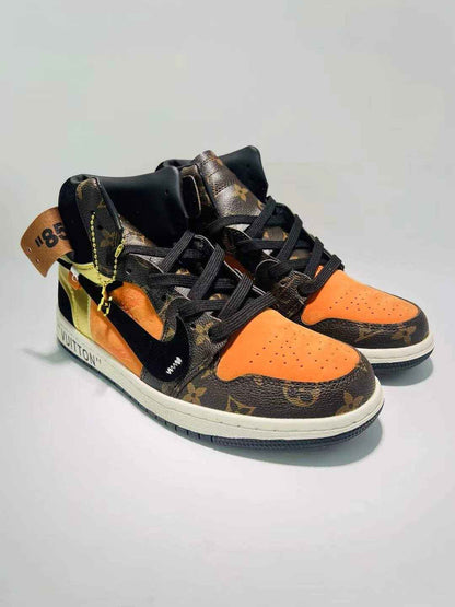 Designer Air Jordan 1 x Travis Scott x Louis Gold