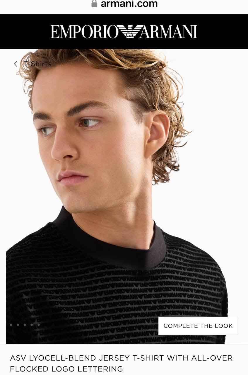 Sneakernational - Emporio Armani T-Shirt 001