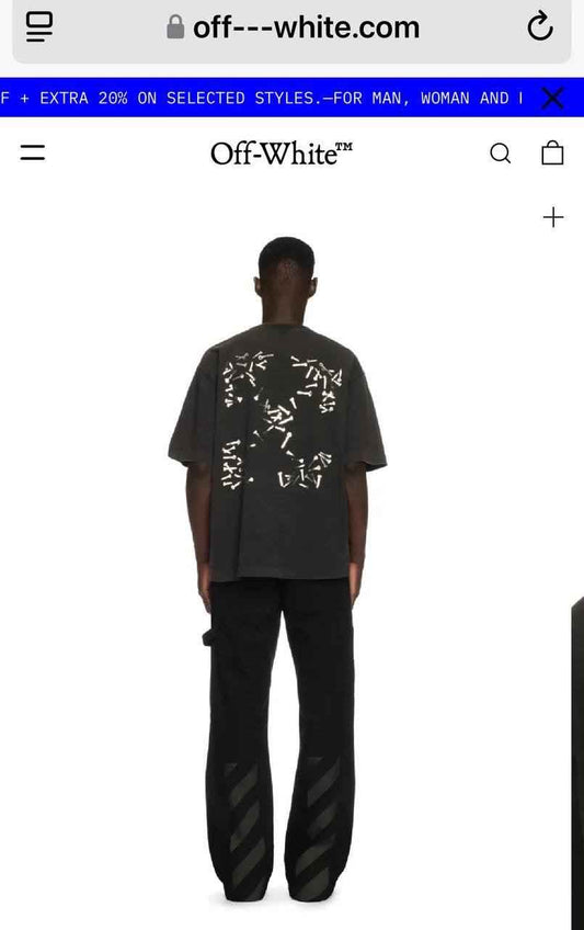 Sneakernational - OFF WHITE T-Shirt 001