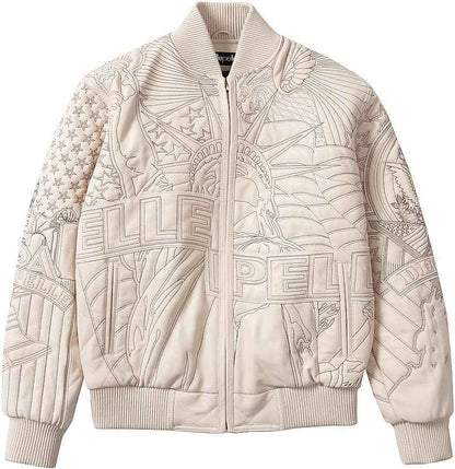 Who Decides War x Pelle Pelle Monument Jacket