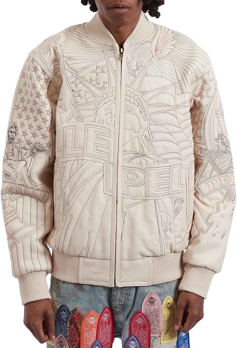Who Decides War x Pelle Pelle Monument Jacket