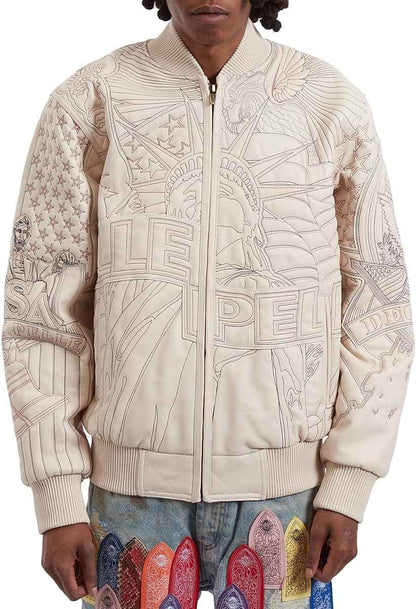 Who Decides War x Pelle Pelle Monument Jacket