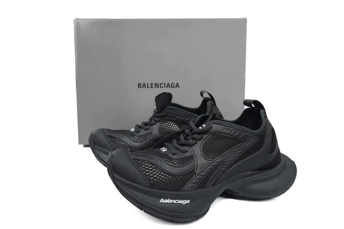 Custom BLCG Circuit Sneaker 'Worn-Out - Black