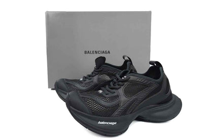 Custom BLCG Circuit Sneaker 'Worn-Out - Black