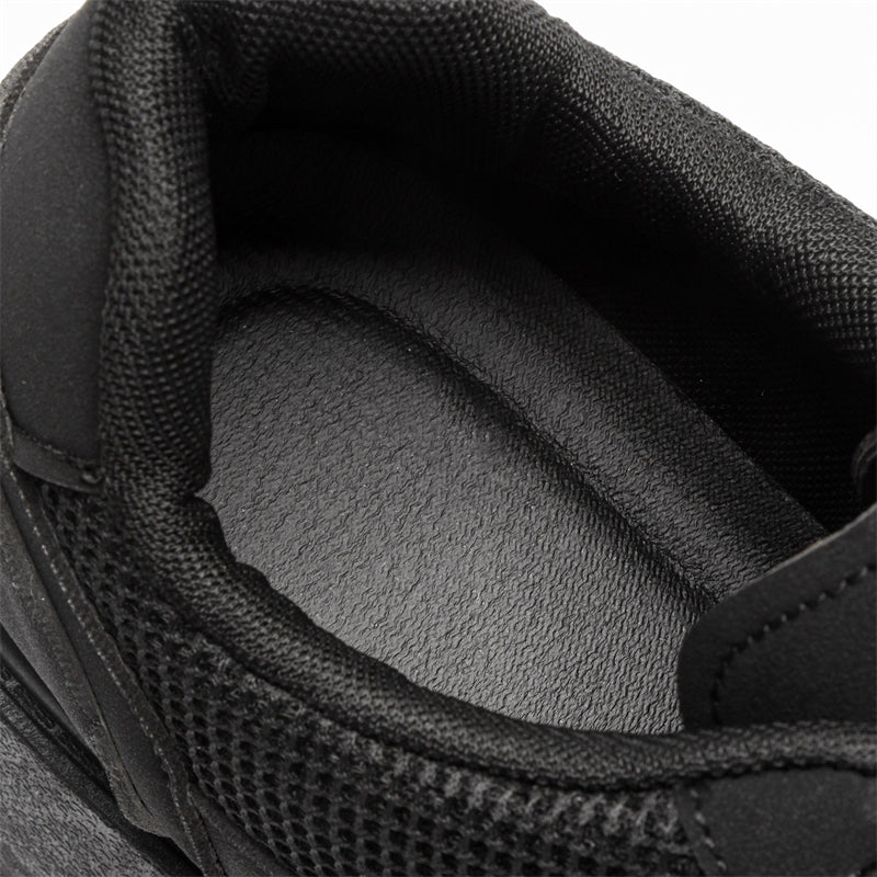 MLB LTHR-20 Chunky Platform Mesh-Detail Boots - Sneakernational