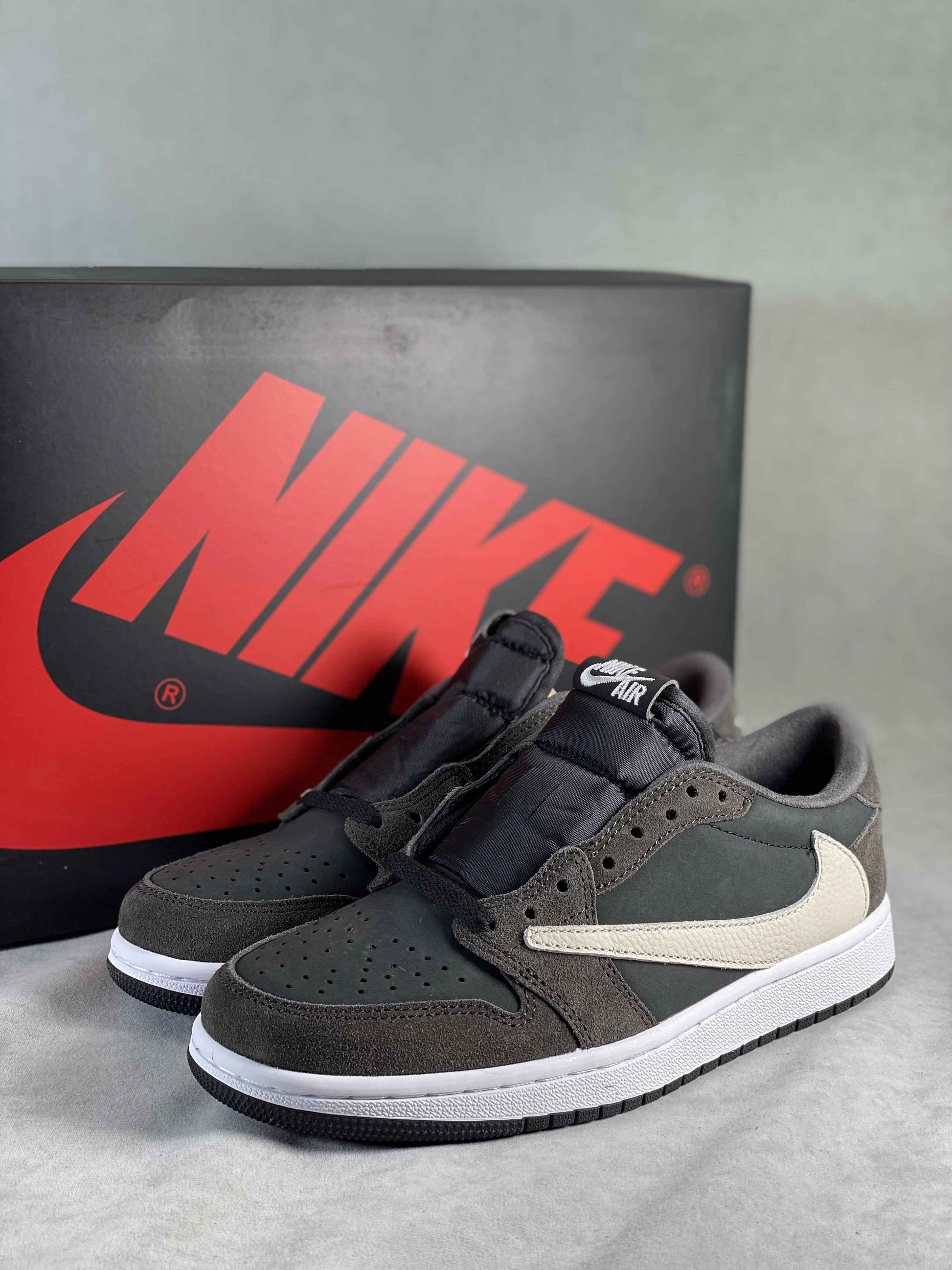 Custom Travis Scott x Fragment x Air Jordan 1 Low TS CQ4277 003