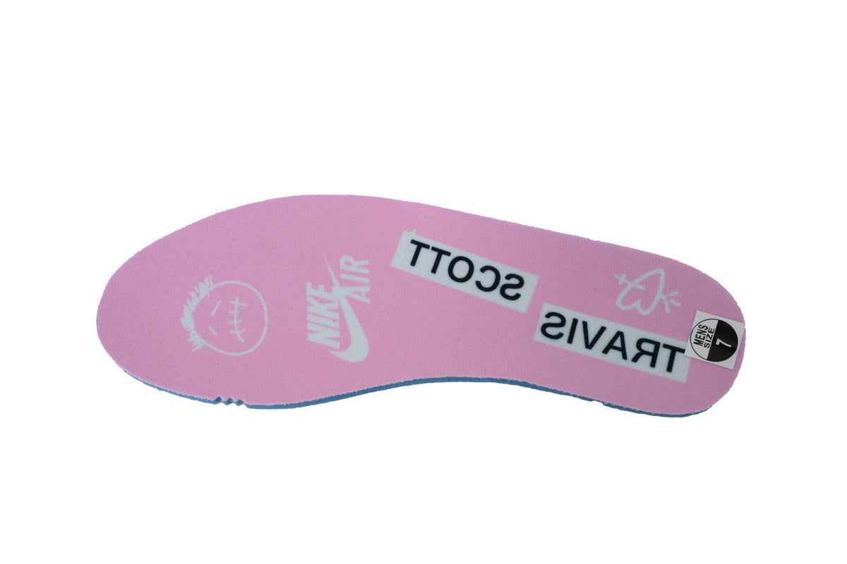 Travis Scott x Air Jordan 1 Low Soft Powder Pouring