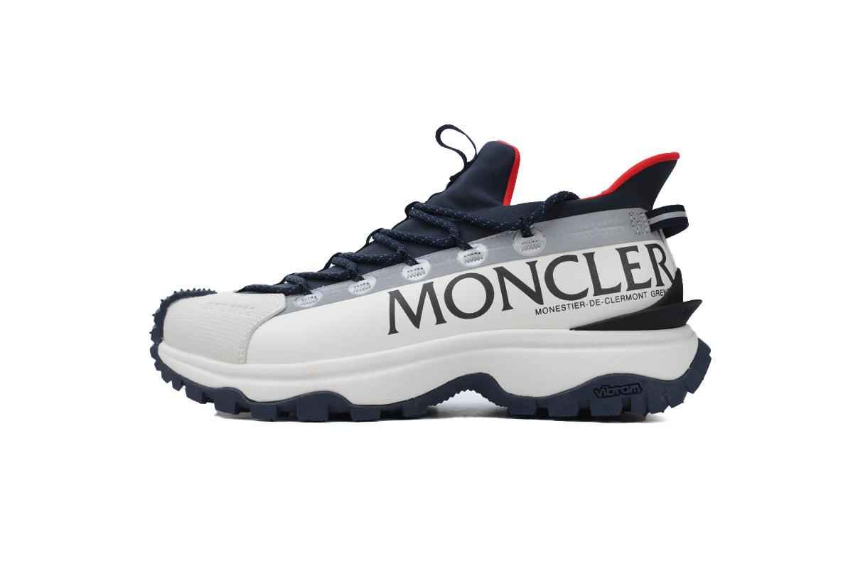 Custom MNC White Blue Red Sneakers M3457P70