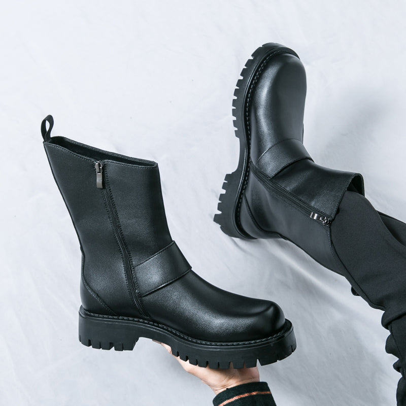 MLB LTHR-11 Rugged Mid-Calf Boots - Sneakernational