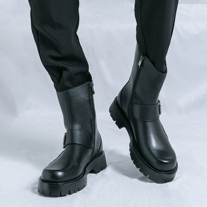 MLB LTHR-11 Rugged Mid-Calf Boots - Sneakernational