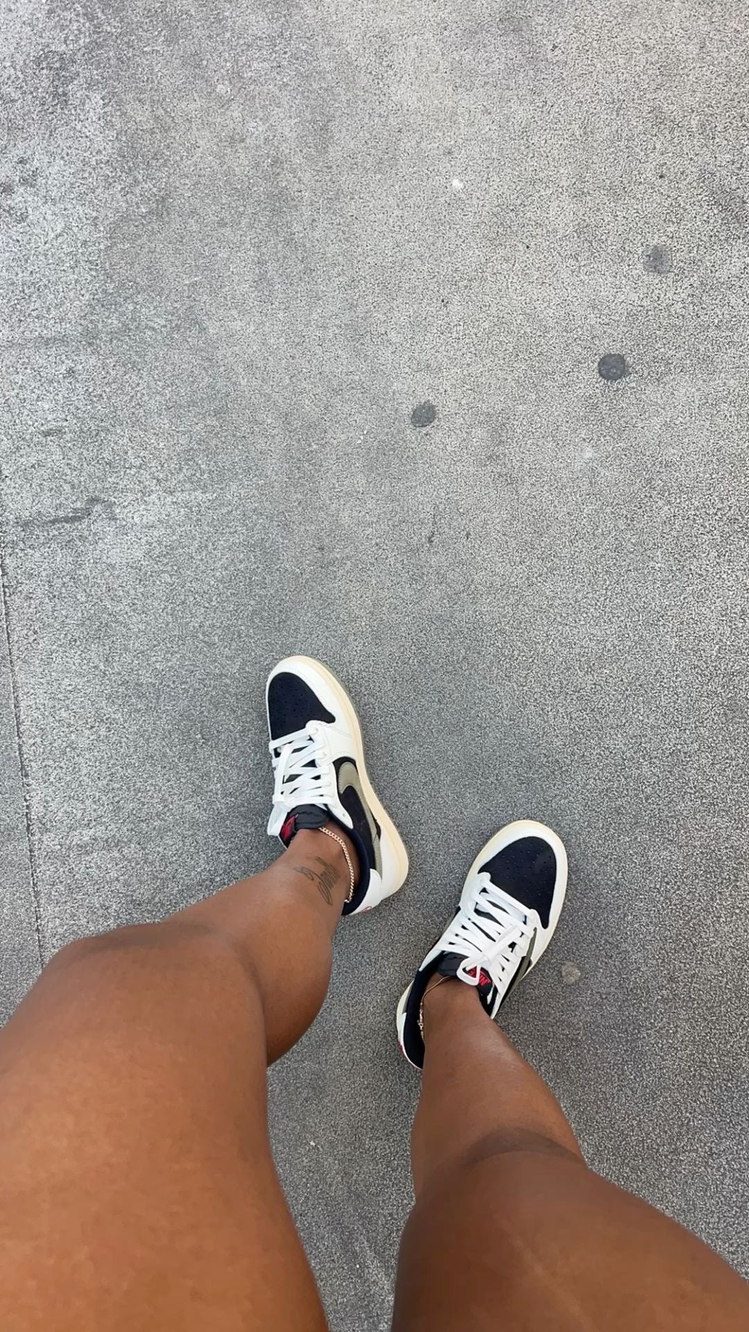 Custom Travis Scott x Fragment x Air Jordan 1 Low DZ4137 106 - Exclusive Travis Scott Air Jordan 1 Low Release - Sneakernational