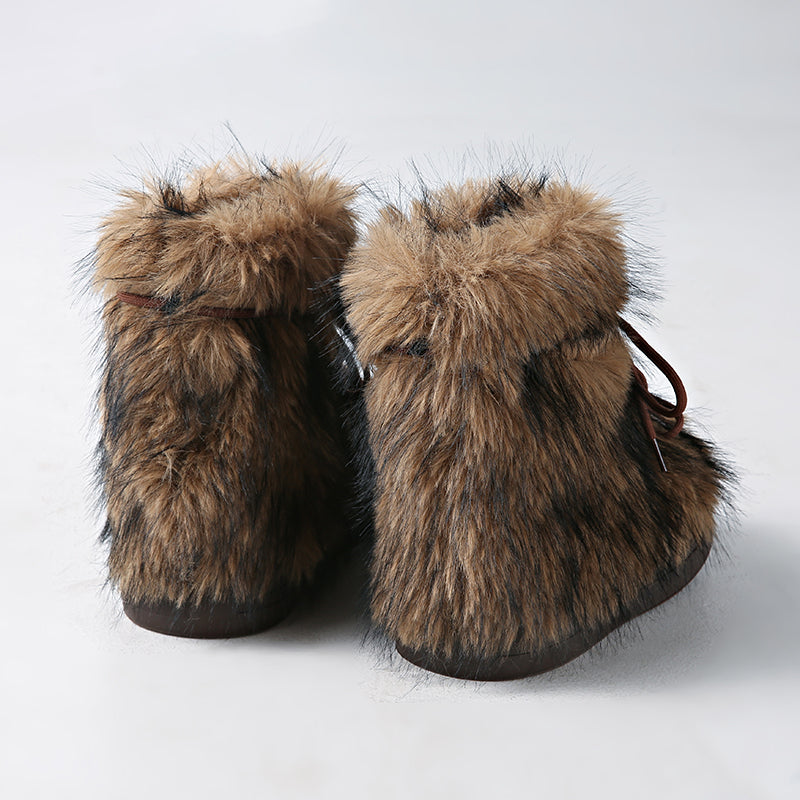 Hestia Fur Winter Boots - Sneakernational