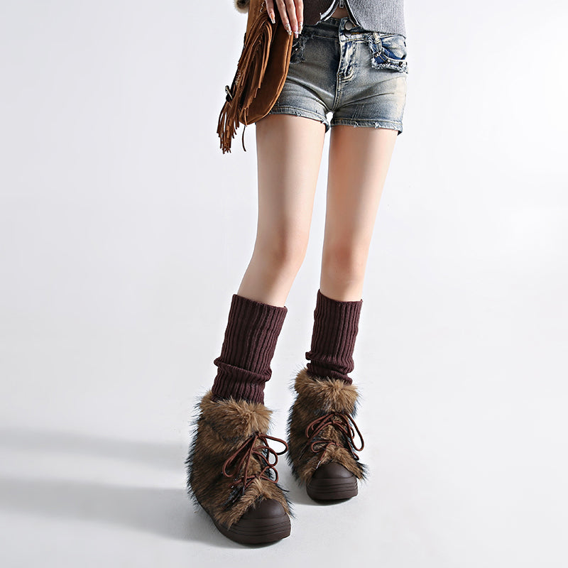 Hestia Fur Winter Boots - Sneakernational