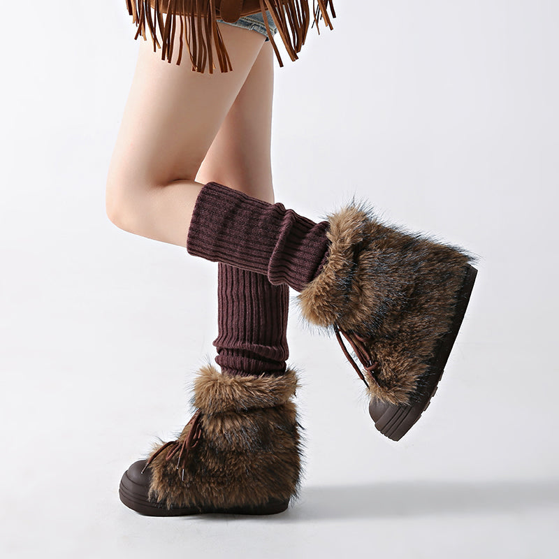 Hestia Fur Winter Boots - Sneakernational