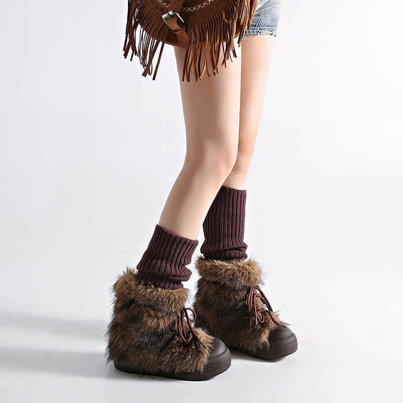Hestia Fur Winter Boots - Sneakernational