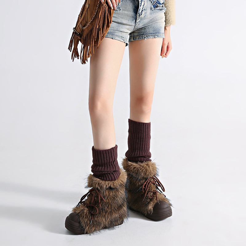 Hestia Fur Winter Boots - Sneakernational