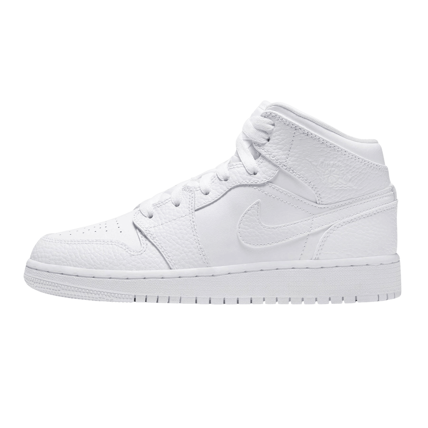 Air Jordan 1 Mid GS 'Triple White'