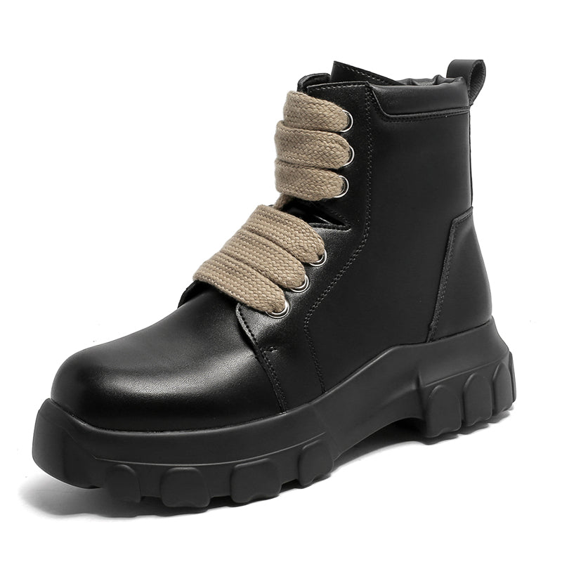 MLB LTHR-02 High-Top Combat Boots - Sneakernational
