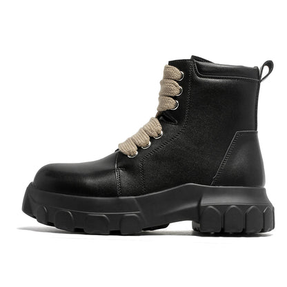 MLB LTHR-02 High-Top Combat Boots - Sneakernational