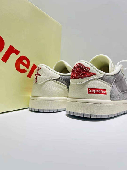 Designer Air Jordan 1 ×Travis Scott Supreme XS3086 004