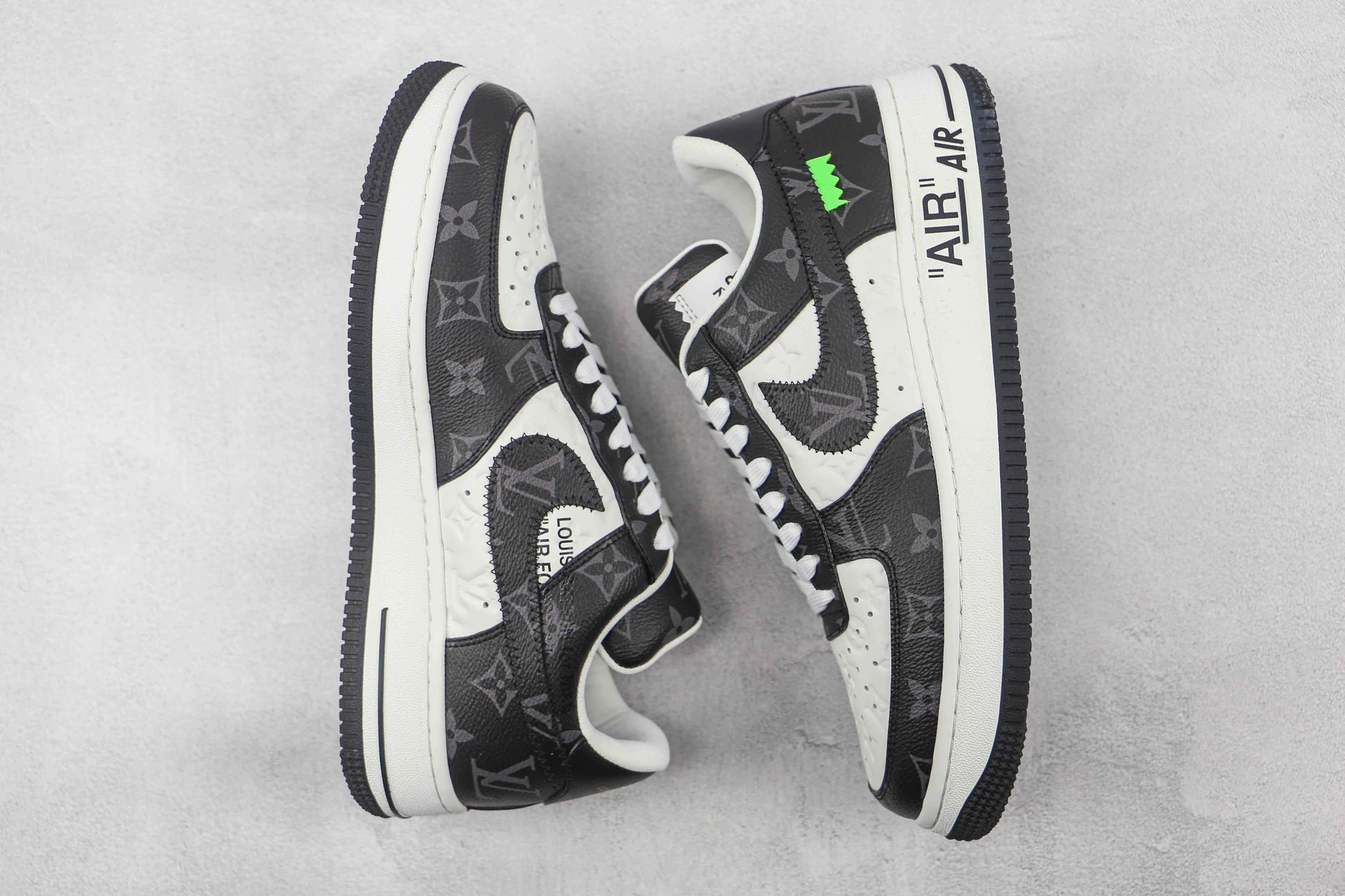 Custom Air Force Virgil Abloh Monogram