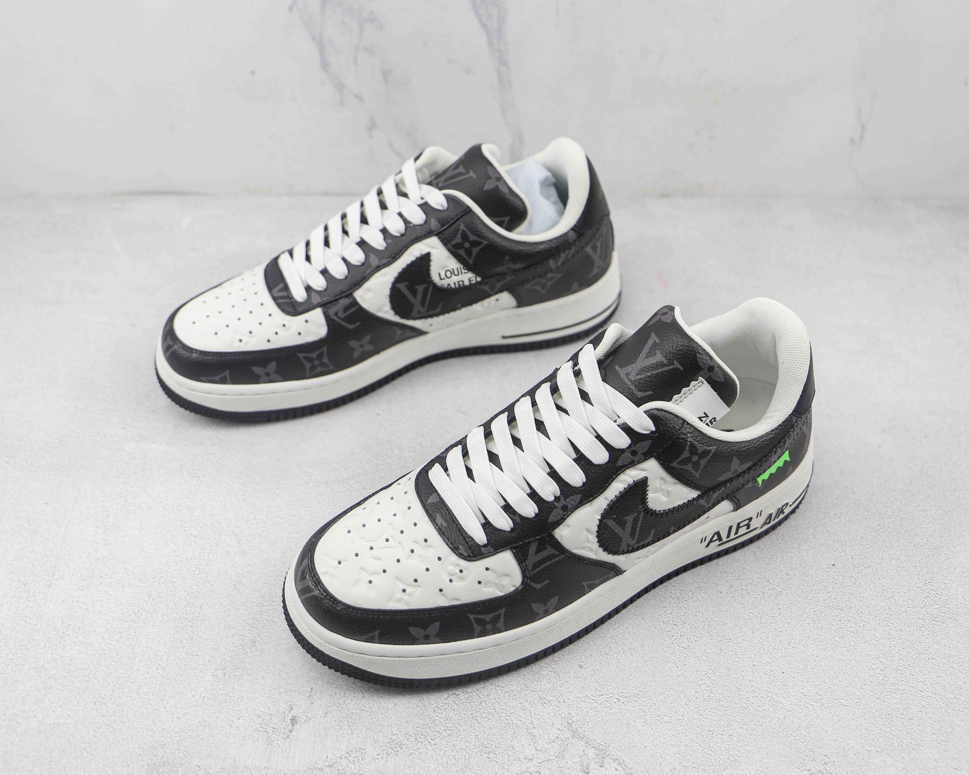 Custom Air Force Virgil Abloh Monogram