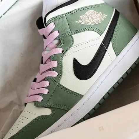 Custom Air Jordan 1 Dutch Green High Q
