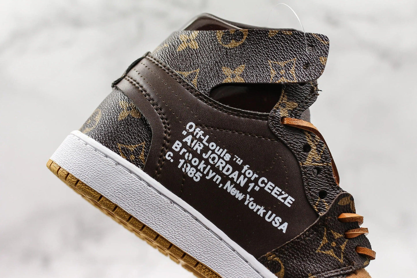 Custom Air Jordan 1 LV High Q ( Customs And Box ), Jordan 1 Sneakers Active A11 - Sneakernational