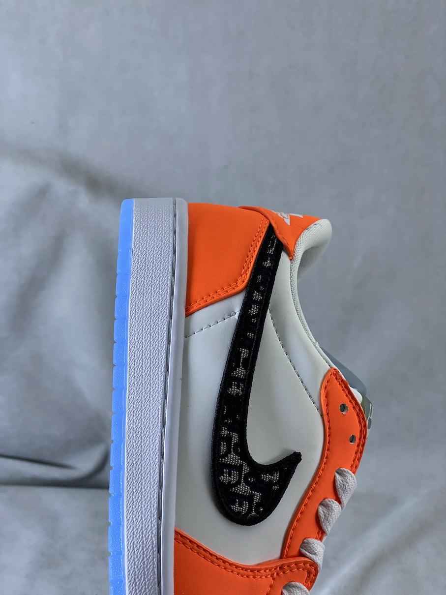Custom Air Jordan 1 Low x Dior BA33