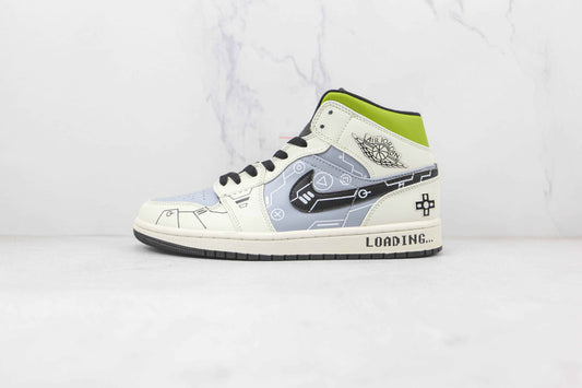 Custom Air Jordan 1 Mid 554725 170