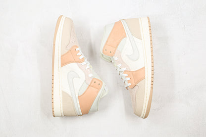 Custom Air Jordan 1 Mid CV3044 100 - Sneakernational