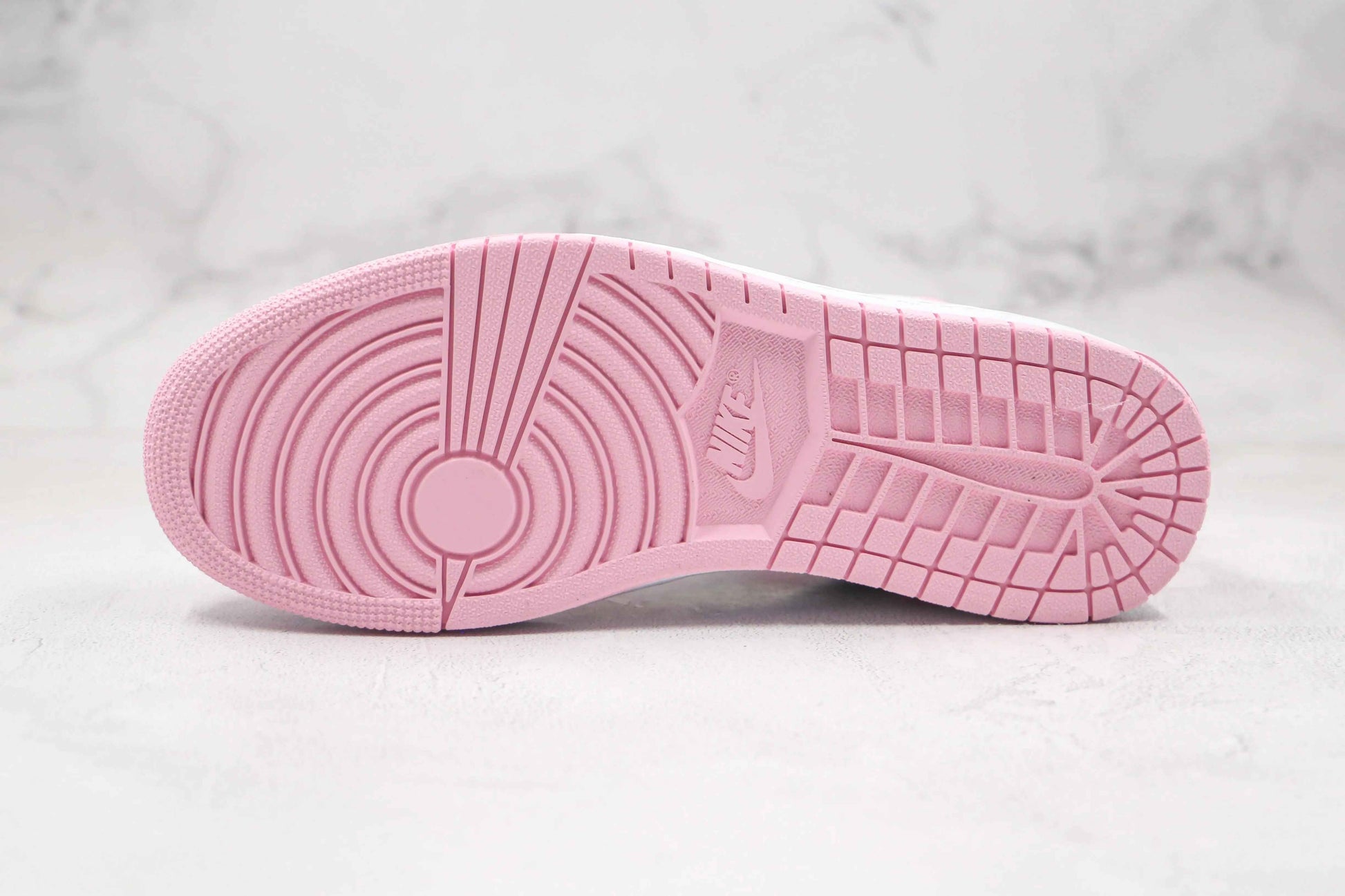 Custom Air Jordan 1 Pink Mid High Q