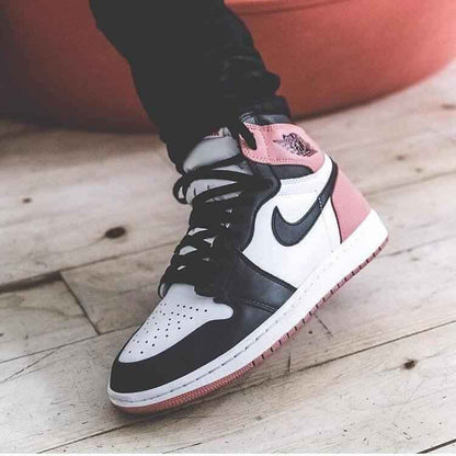Custom Air Jordan 1 Rust Pink Sneakers