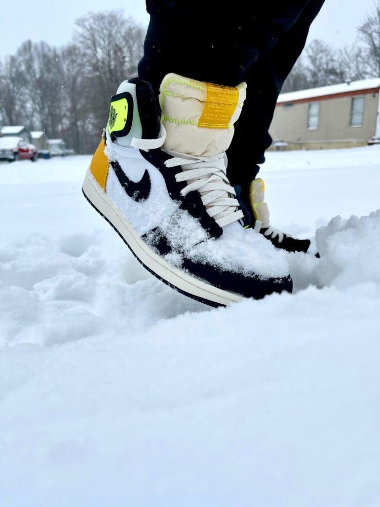 Custom Air Jordan 1 Vlot Gold High Q - Sneakernational