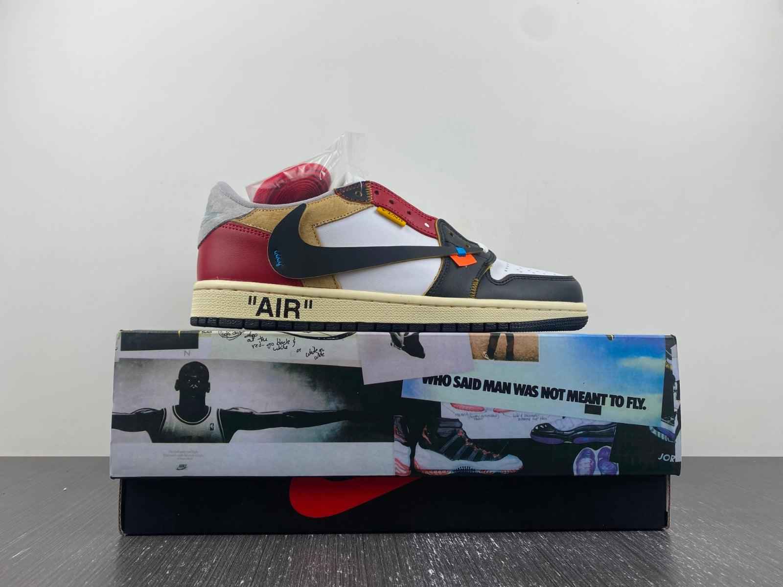 Custom Air Jordan 1  x OFF-W