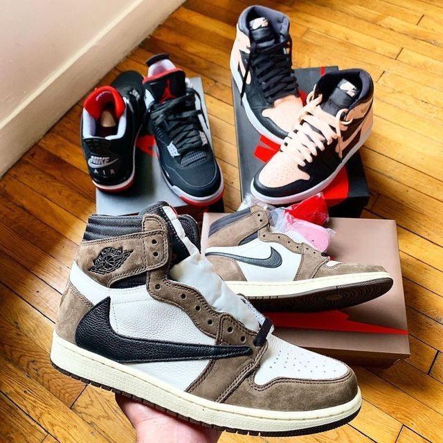 Custom Air Jordan 1 x Travis Scott AJ1 - Sneakernational