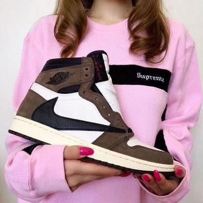 Custom Air Jordan 1 x Travis Scott AJ1 - Sneakernational