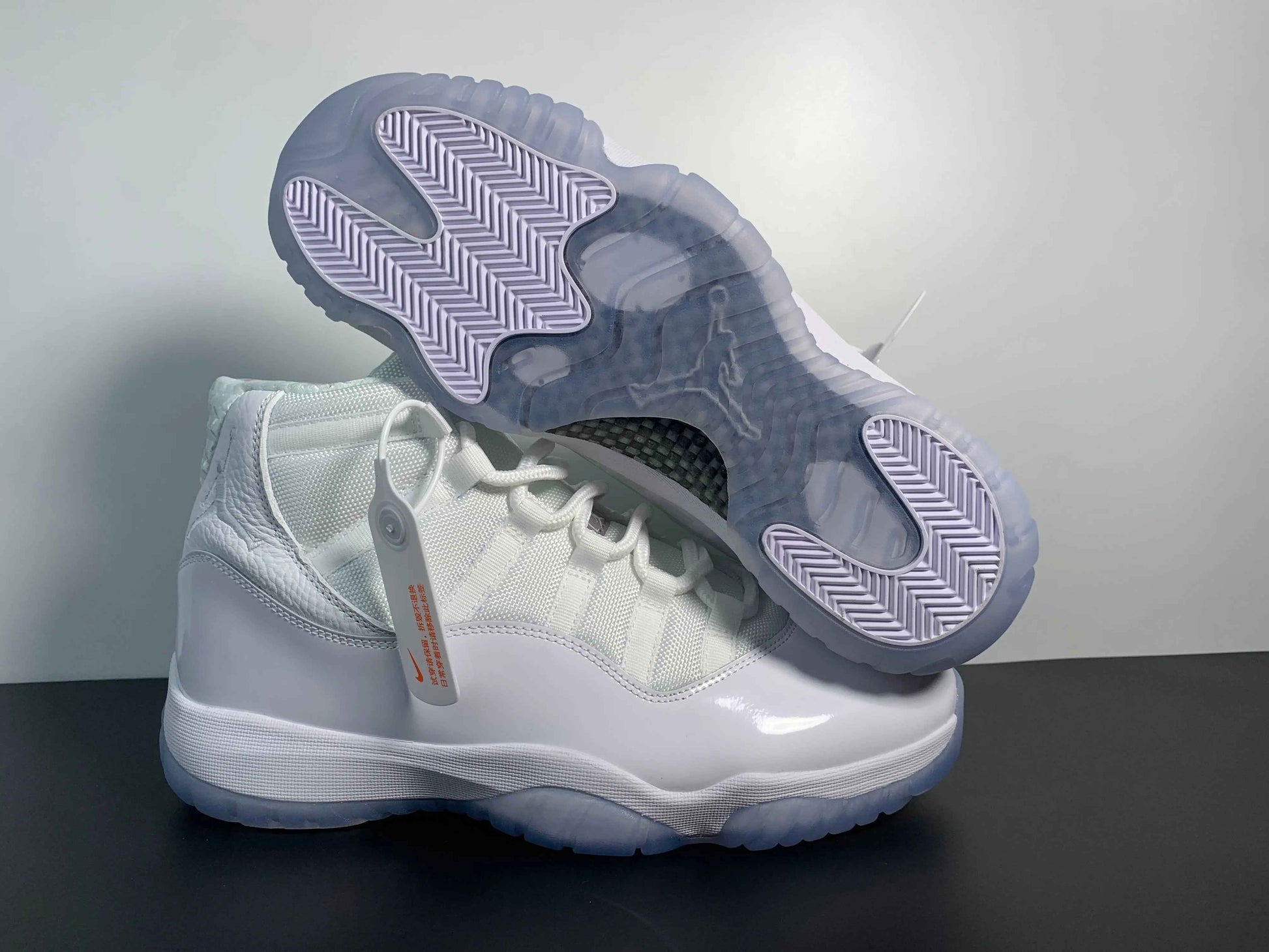 Custom Air Jordan 11 Retro 'Silver Anniversary