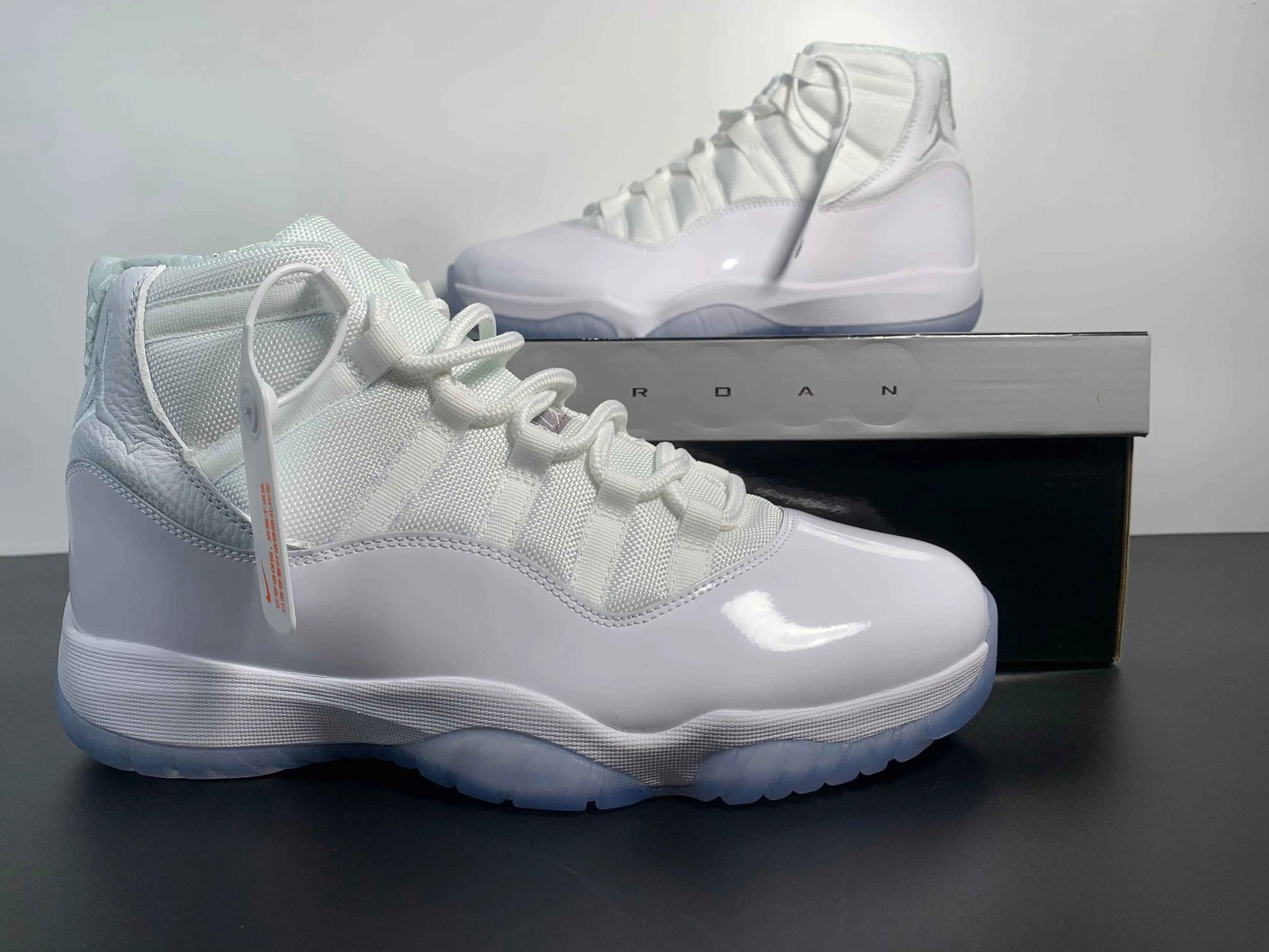 Custom Air Jordan 11 Retro 'Silver Anniversary