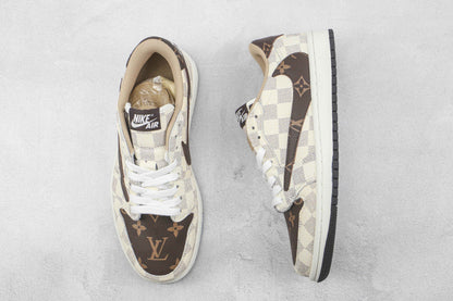 Custom Fragment x Travis Scott x Air Jordan 1 Low LV