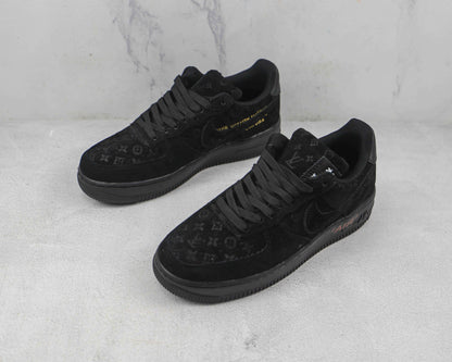 Custom LV x NK Air Force Monogram