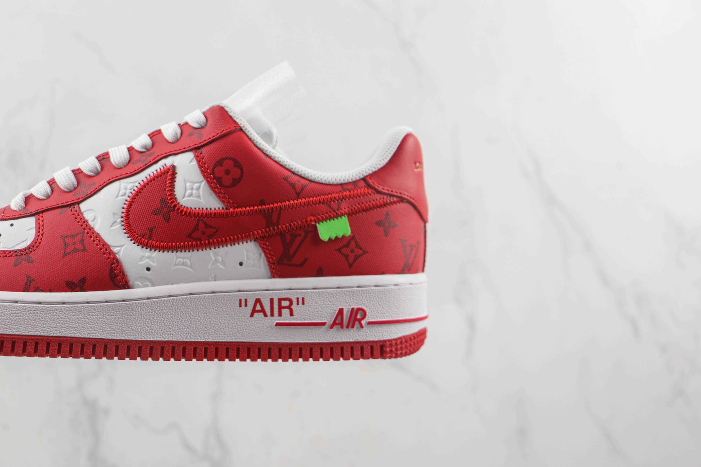 Custom LV x NK Air Force Monogram