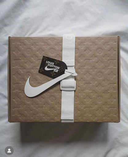 Custom LV x NK Air Force Monogram